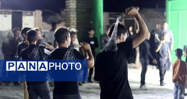 رئیس اداره اوقاف کاشمر میهمان عزاداران تکیه فاطمه زهرا (س) روستای قوچ پلنگ