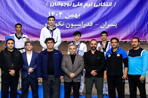 طاها ناظر قهرمان انتخابی تیم ملی تکواندو نوجوانان شد