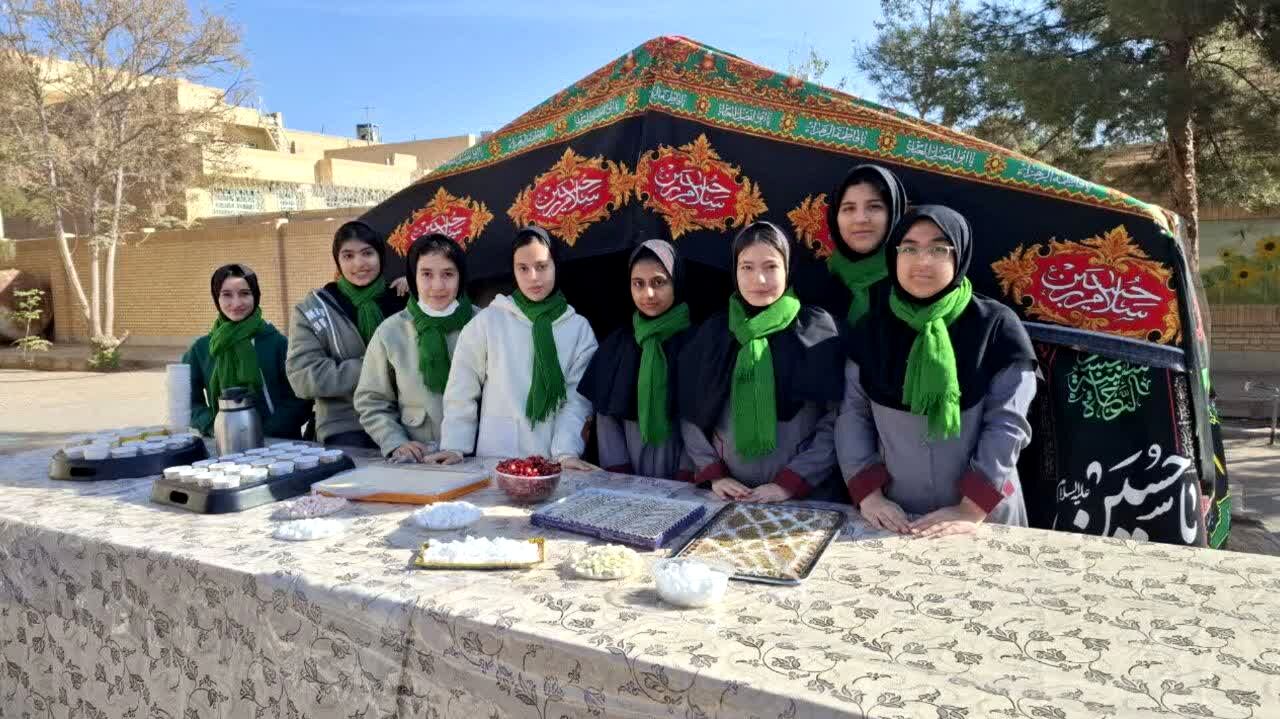 برگزاری موکب ایّام فاطمه(س) در دبیرستان حضرت ابوالفضل(ع)