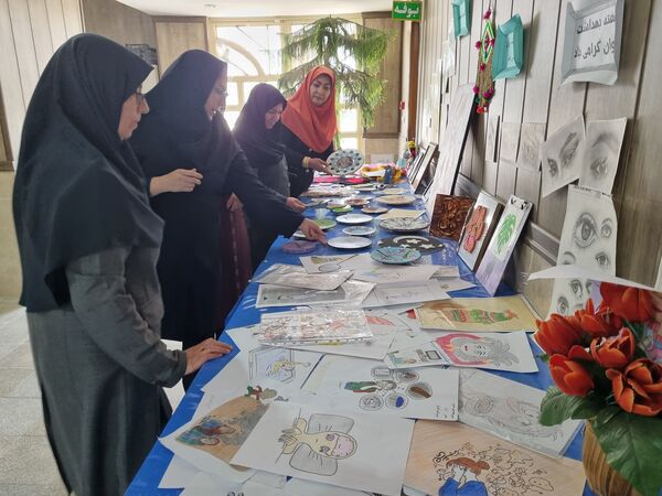 انتخابات همیار مشاور به‌مناسبت هفته بهداشت‌روان در آموزشگاه تلاش شهرستان بجنورد