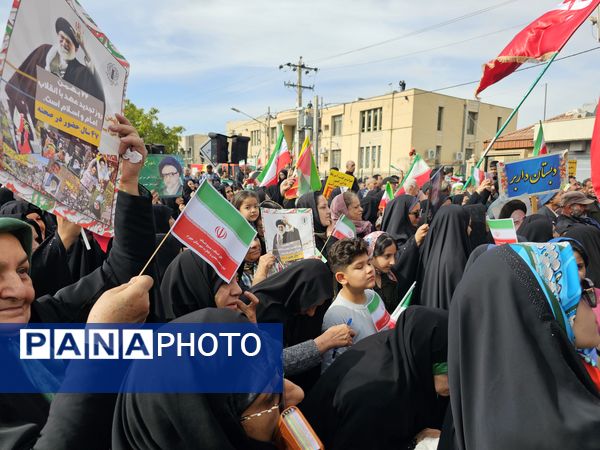 حضور پرشور مردم انقلابی جهرم در جشن 47 سالگی انقلاب اسلامی