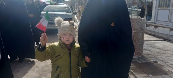 حضور پرشور مردم جلگه رخ در راهپیمایی بزرگداشت ۲۲ بهمن ماه