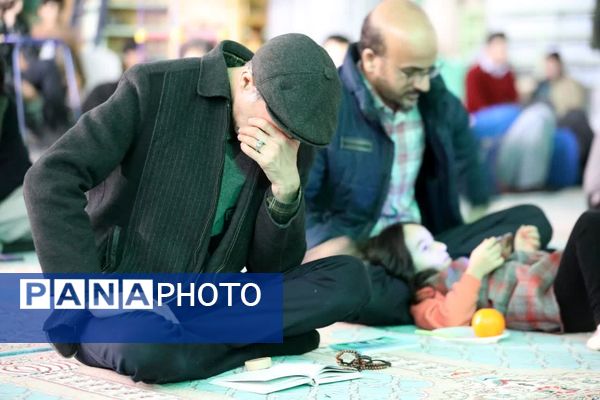 مراسم جشن و احیای نیمه شعبان در مسجدالرضا اشکذر