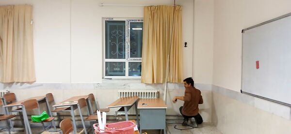 هوشمندسازی کلاس‌های دبیرستان مرحوم اسماعیلی