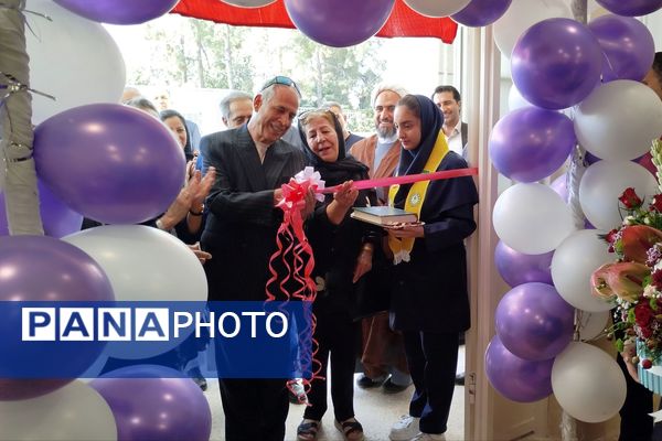 آیین افتتاح آموزشگاه ۱۲ کلاسه زنده یاد بانو رعدی