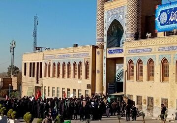 حضور حداکثری مردم پیشوا در مراسم شهادت رهبر معظم انقلاب اسلامی ایران