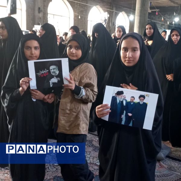 مراسم عزاداری شهدای خدمت در شهرستان فاروج 