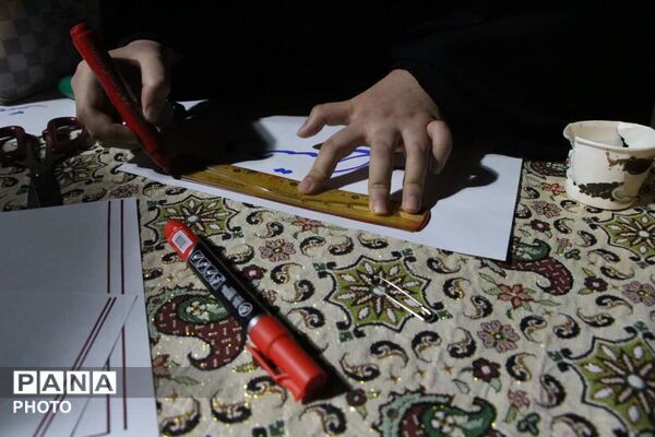 برگزاری کارگاه خبرنگاری در موکب نوجوان مبارز