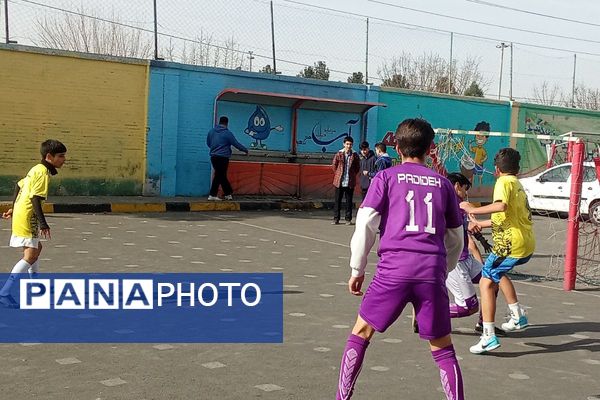 مسابقات ورزشی بین مدارس جام اقتدار ایران در دبیرستان برادران شهید قاسمی بهارستان ۲
