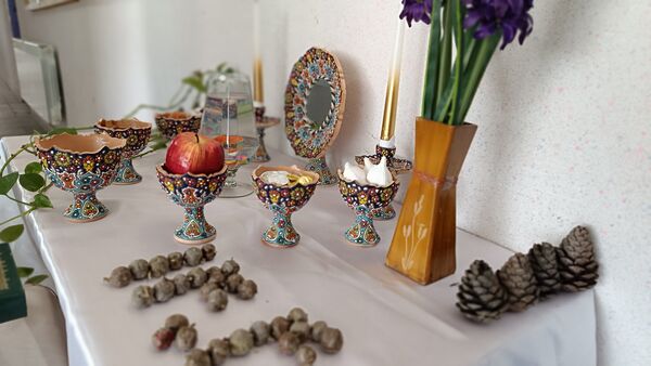 حال و هوای مدرسه نمونه دولتی الزهرا در آستانه عید نوروز 