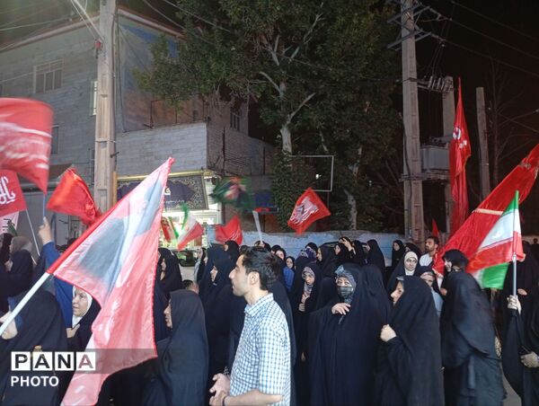 تجدید بیعت مردم نظرآد با آرمان‌های «رهبر شهید» 