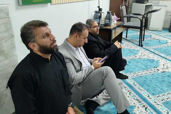 مراسم ارتحال امام خمینی (ره) در اداره آموزش و پرورش ناحیه دو شهرری 