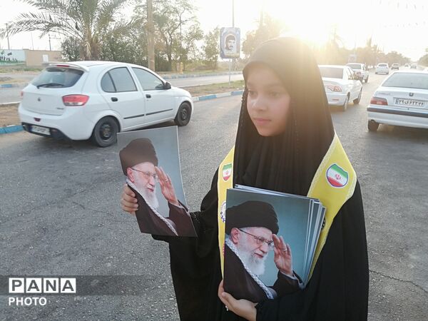 ناحیه یک اهواز میزبان زائران اباعبدالله