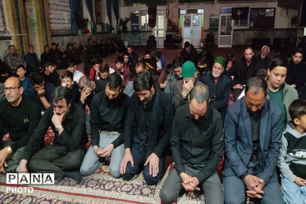مراسم شهادت قائد امت در شهر بار نیشابور