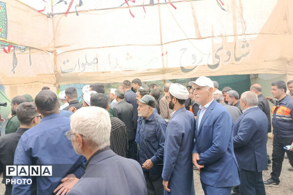بازدید استاندار خراسان شمالی از موکب شهرستان راز و جرگلان