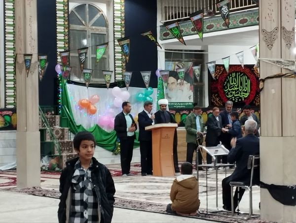 جشن ولادت حضرت علی ع در روستای مهدی آباد خلیل آباد
