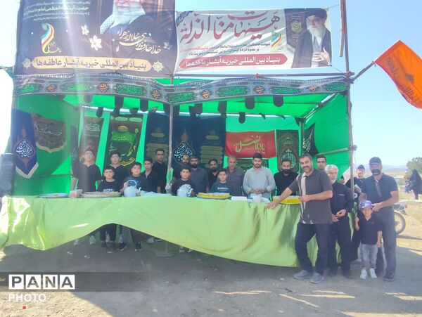 مراسم شب عاشورا و یادواره شهدای جنگ رمضان در فرهادگرد