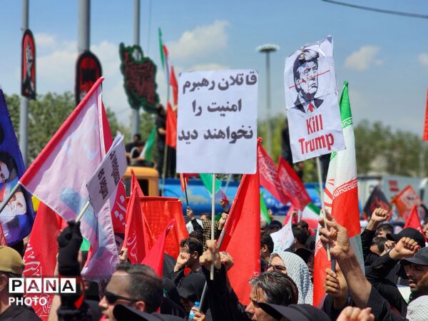 آخرین سلام یک ملت به رهبر شهید