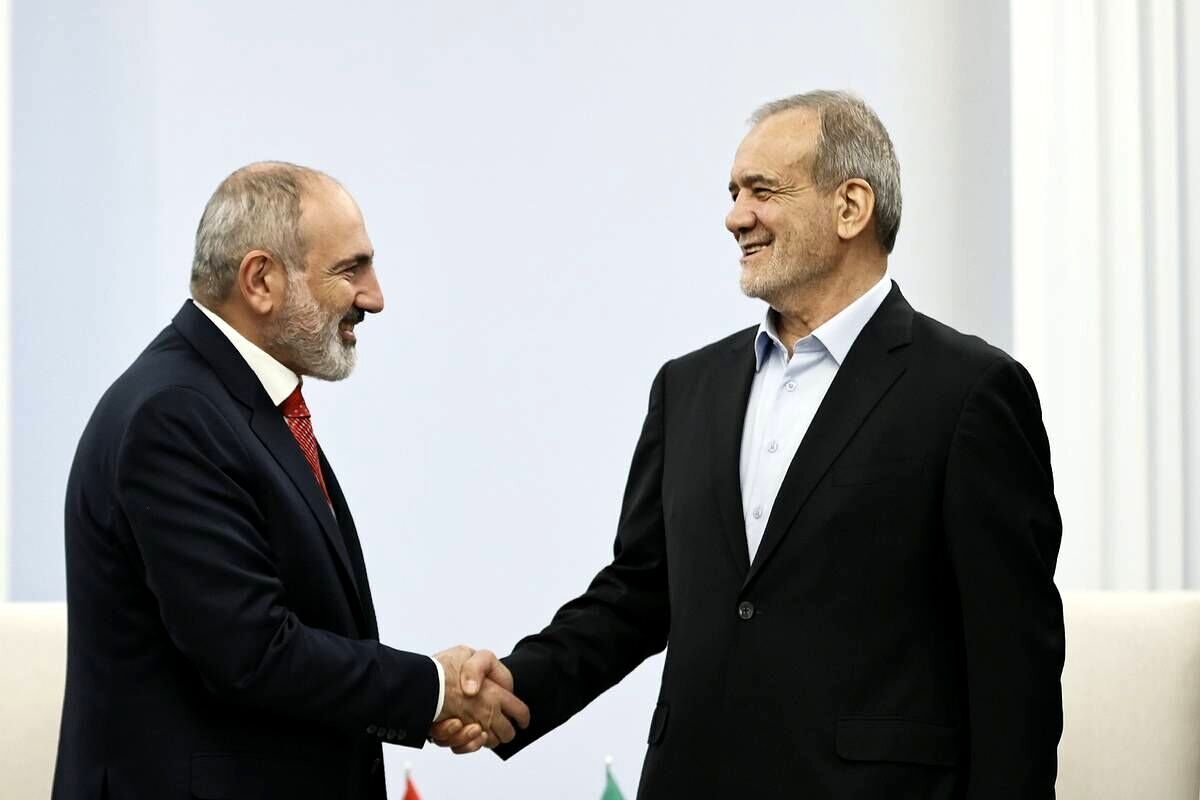استقبال رسمی نخست وزیر ارمنستان از پزشکیان