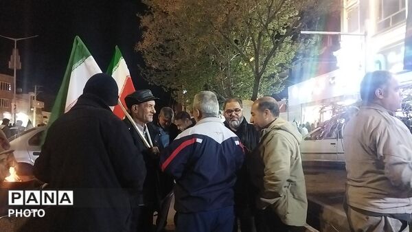 موکب سرداران مقاومت در بلوار فضل نیشابور 