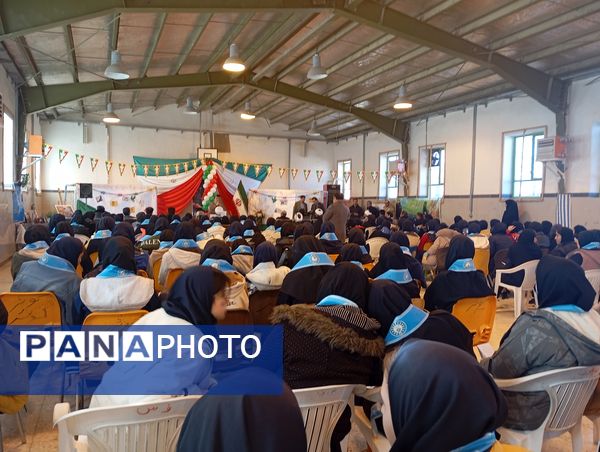 برگزاری مراسم زنگ انقلاب در فاروج