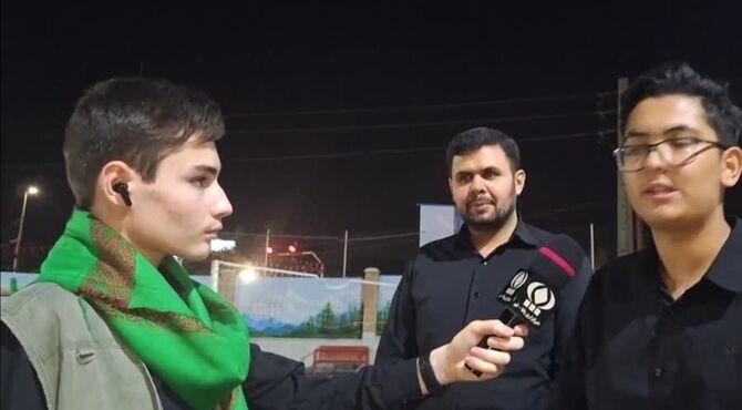 میزبانی هنرستان شهید رجایی قم از زائران آقای شهید ایران