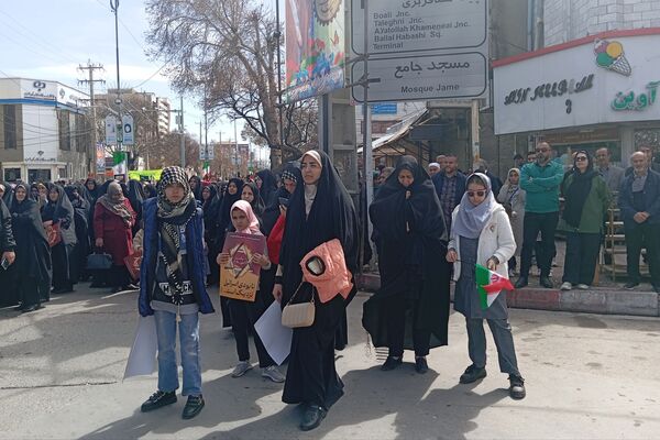 فریاد همبستگی با فلسطین در روز جهانی قدس
