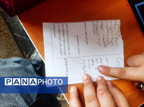 انتخابات شورای دانش‌آموزی در دبستان دخترانه احدیان ناحیه ۶ مشهد