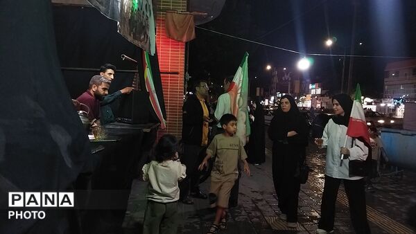موکب ایران جان در صد و یکمین شب از اجتماعات مردمی نیشابور 