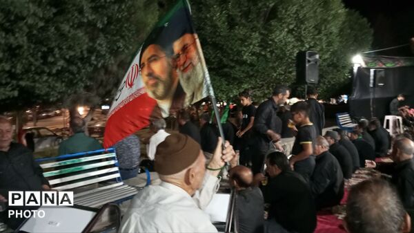مراسم عزاداری در شب هفتم ماه محرم