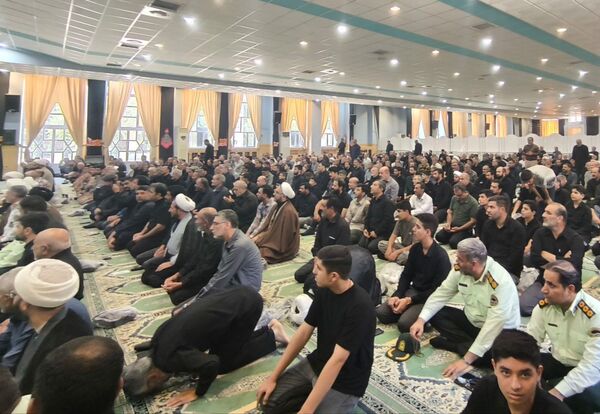 آیین عزاداری به مناسبت ۲۸ صفر با حضور پرشور مردم ولایتمدار شهرستان رباط کریم