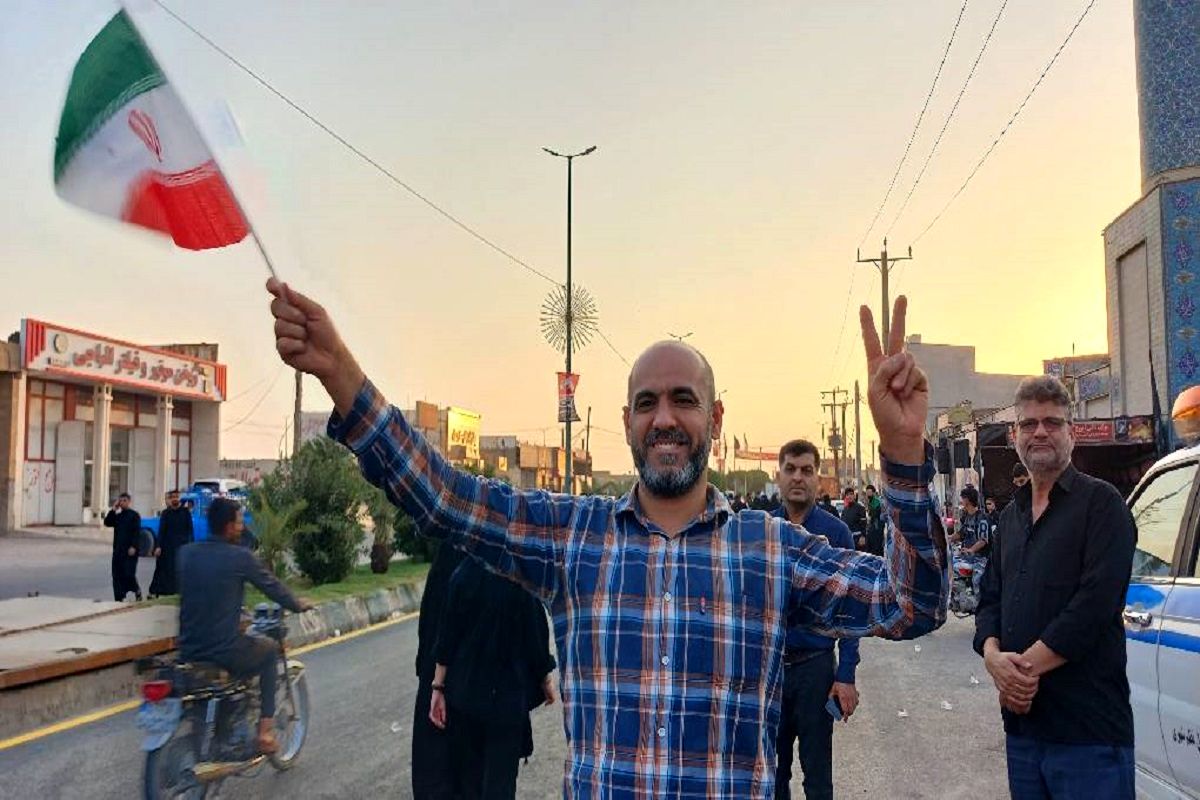 خروش کاروان پیاده‌روی یکصدهزار نفری «مشایه اهواز» 