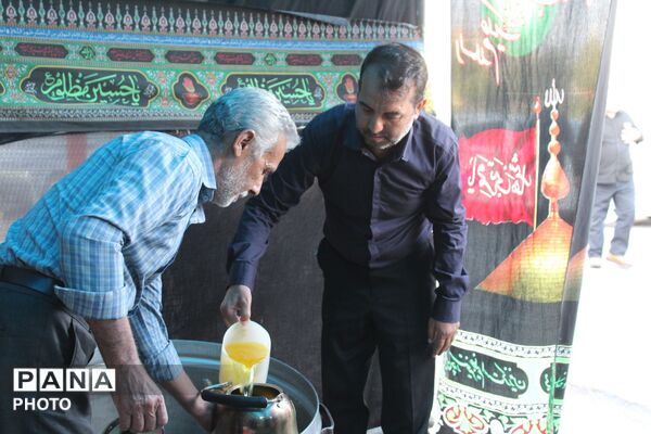خدمت رسانی به زائران در حال برگشت از مشهد مقدس در ایستگاه صلواتی سملقان