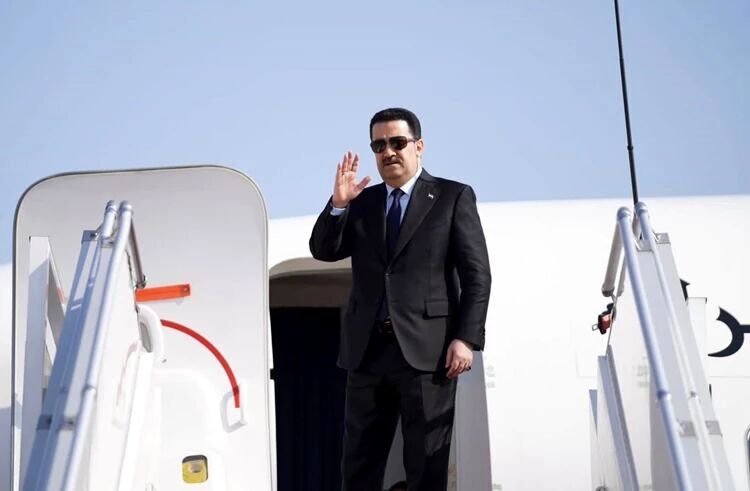 السودانی بغداد را به مقصد تهران ترک کرد