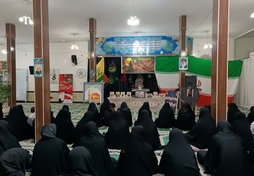 صدای زینب‌وار بانوان فارسان از بیت‌الزهرا بلند شد