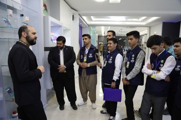 بازدید اعضای گروه روایت پیشرفت خبرگزاری پانا از ستاد توسعه نانوفناوری