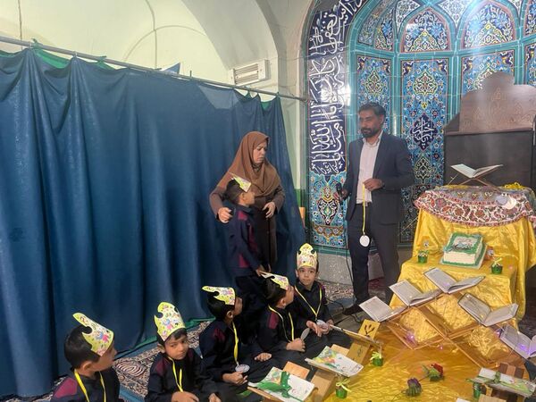 برگزاری جشن قرآن پایه اول مدرسه شهیدمحمد منتظر قائم
