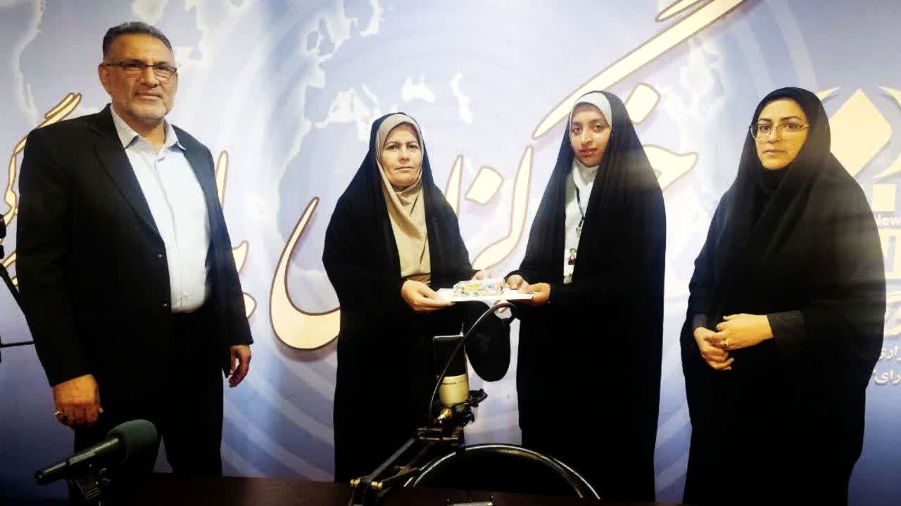  سرپرست سازمان دانش‌آموزی خوزستان از ملیکا ناصری خبرنگار فعال خبرگزاری پانا تقدیر کرد
