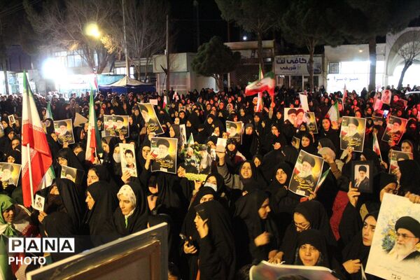 جاجرمی‌ها هم با شور و حضور بی‌نظیر پای این انقلاب ایستاده‌اند