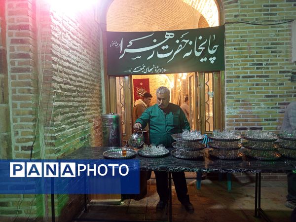 چایخانه حضرت زهرا در مسجد جامع نیشابور 