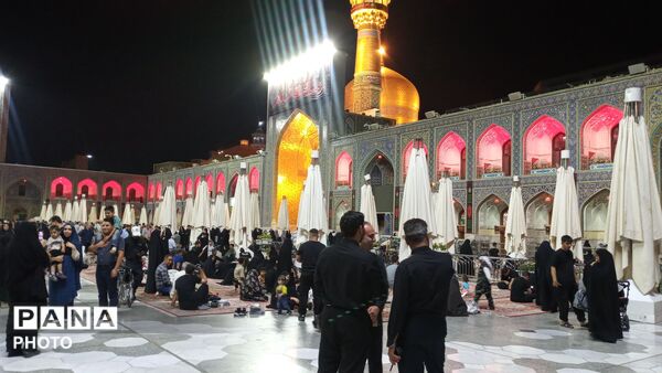 تجلی عشق و ارادت زائران در جوار بارگاه ملکوتی امام رضا(ع)