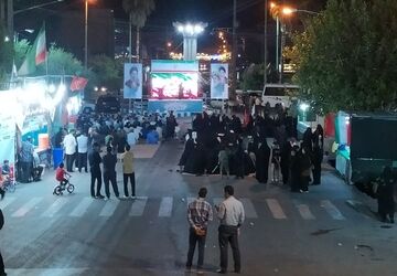 تداوم استقامت مردم پلدختر در دویست و یکمین شب تجمع