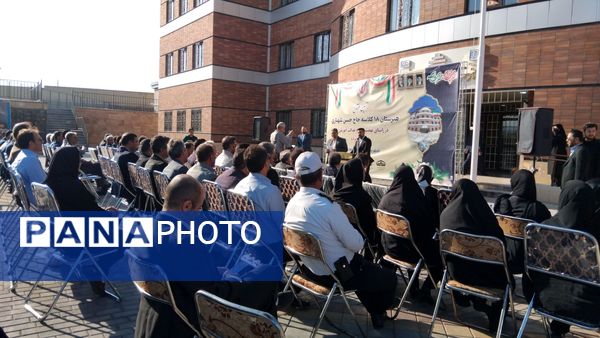 آیین افتتاحیه هنرستان ۱۸ کلاسه حاج حسن شهبازی اهر