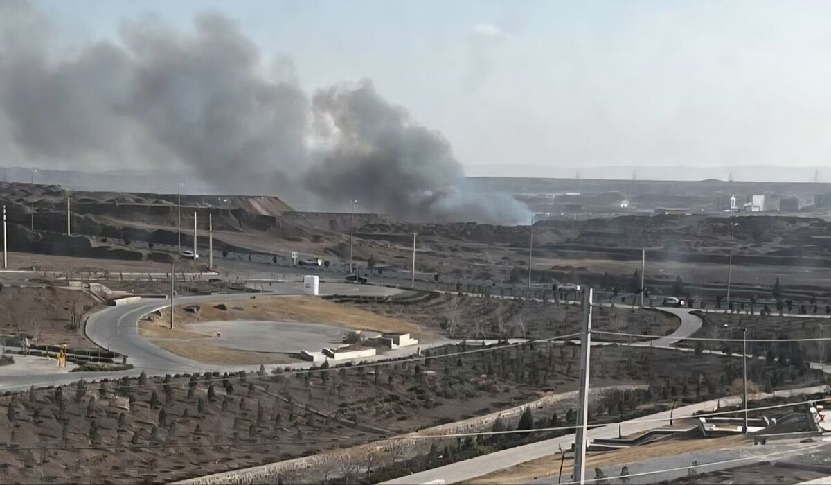علت برخاستن دود گسترده در پرند مشخص شد