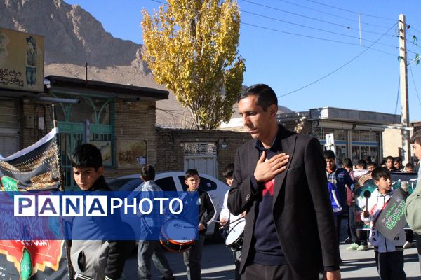 دسته عزاداری نوگلان فاطمی در شهرستان بن 