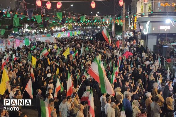 غدیر به روایت مردم: قاب‌هایی از جشن‌های شبانه در شهر