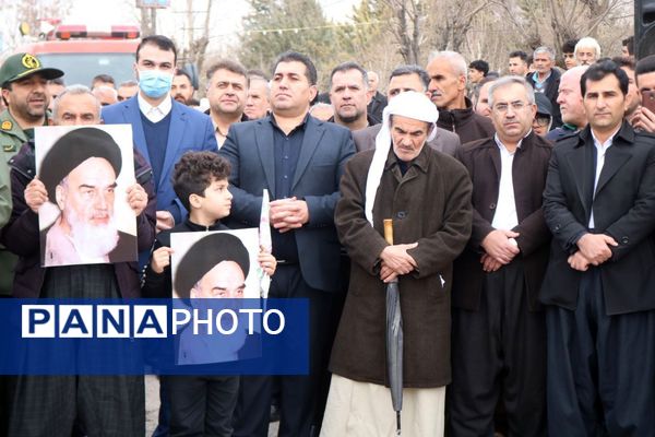 راهپیمایی گسترده ۲۲ بهمن اورامانات