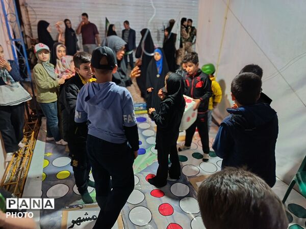 خدمات رسانی موکب ها در حسینیه فضل