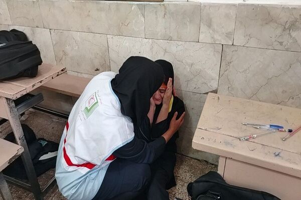 بیست و هفتمین مانور زلزله سراسری در دبیرستان شهید مجید دهنوی نیشابور 