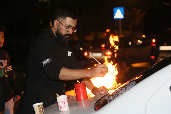 خدمت‌رسانی در موکب پایگاه بسیج شهید اکبرپور مشهد